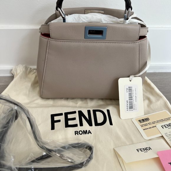 Brand New Fendi Mini Peekaboo bag - Picture 13 of 13